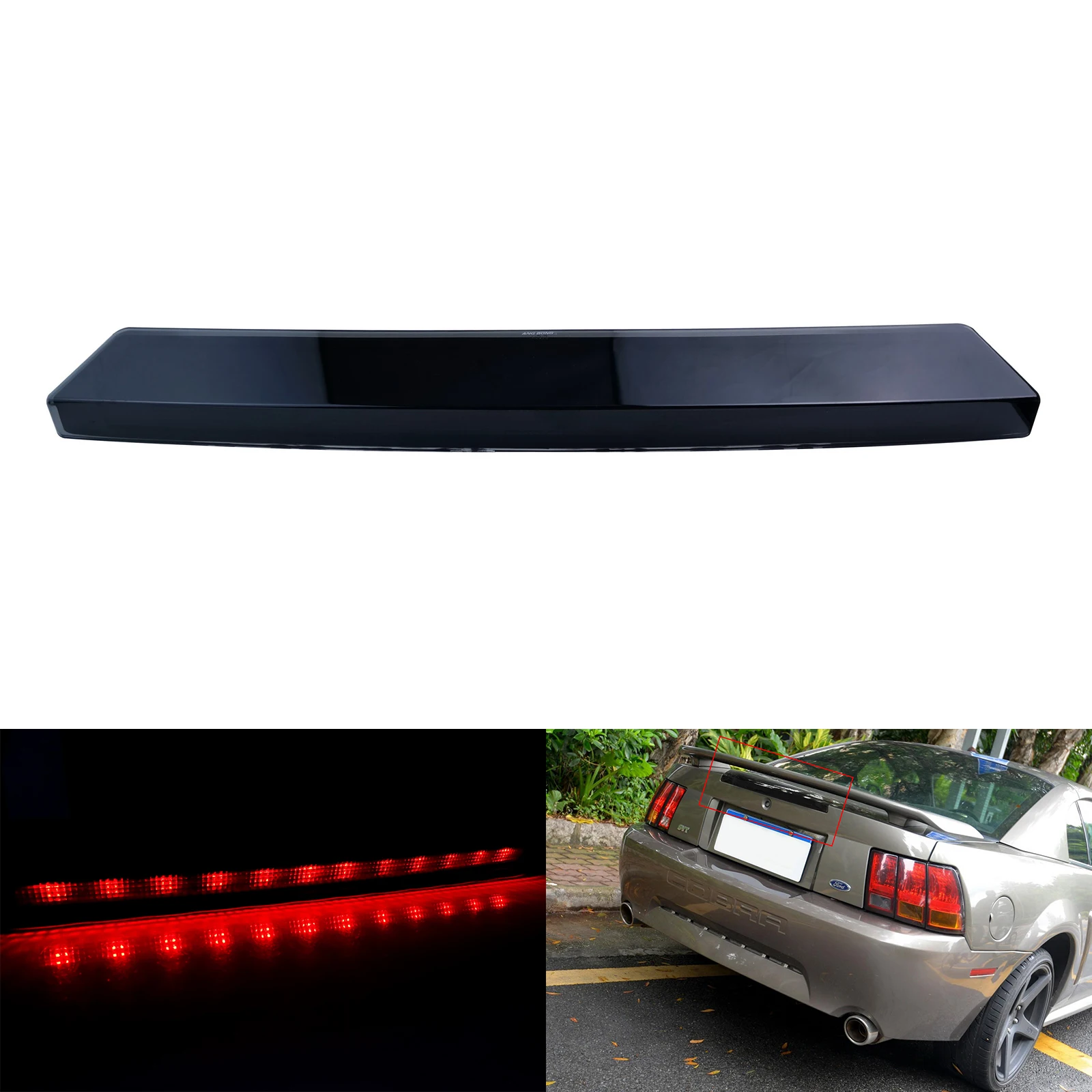 1x красный светодиодный светильник высокого уровня для Ford Mustang 1999-2004 1R3Z13A613AB