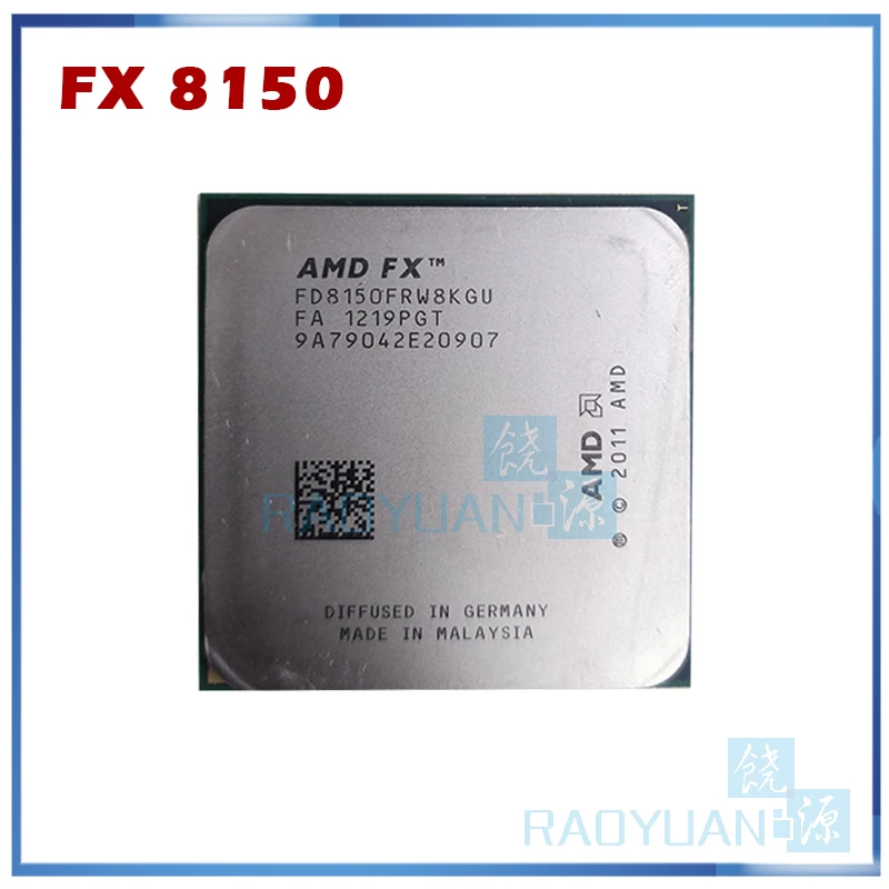 AMD FX Series 8150 FX8150 FD8150FRW8KGU 3 6 ГГц Восьмиядерный процессор Socket AM3 +|amd fx-series|processor socket
