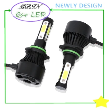 

Super bright MBIN cheapest M4 4 sides lights 9006 HB4 12000LM 72W led headlight kit HID replace fog bulb front driving lamp