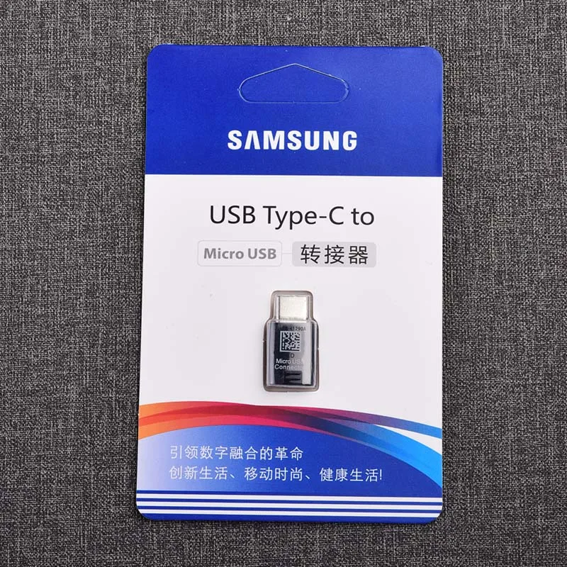 Samsung Micro USB-Type C 2A Быстрый зарядный кабель адаптер для Galaxy S8 S9 S10 Plus, Note 8, 9, 10, A30 A40 A50 A70 A8S