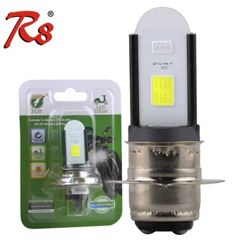 

RTD Motorbike LED Headlight Bulb M11U P15D H6 H6M H4 HS1 P43T Hi/Lo Beam Scooter ATV Motorcycles AC 12V 24V White