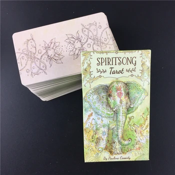 

Mysterious Spiritsong Tarot Deck cards board game Party family Entertainment