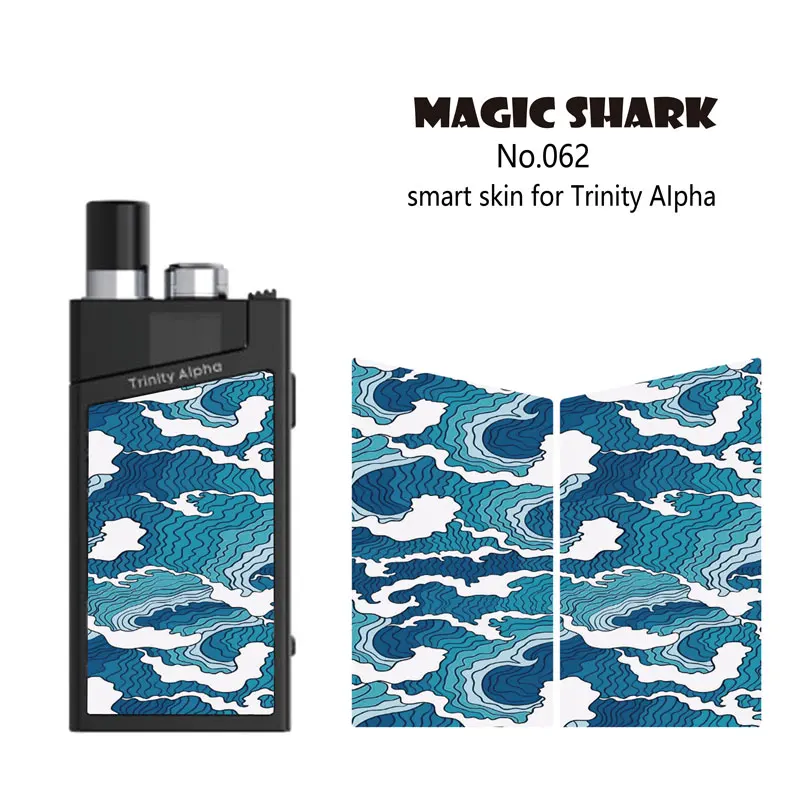 Чехол наклейка Magic Shark Skull Mona Lisa Lost Space Dream Star Sky для Smok Trinity Alpha 061 070|Наклейки