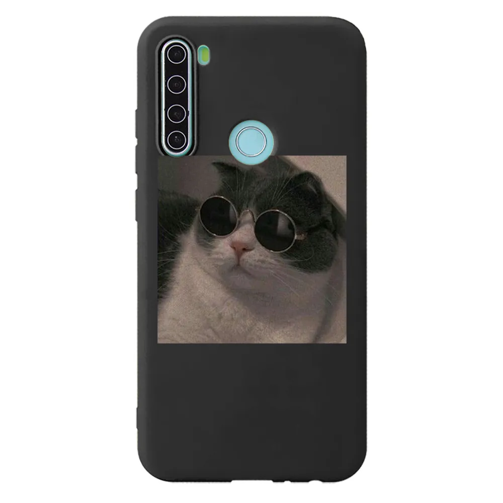 Trendy Cute Cat Phone Case for Redmi Note 7 8 T 9 Pro Max for Redmi 7 8 9 A C 10X 4G K20 K30 Pro Silicone Protective Sleeve xiaomi leather case glass Cases For Xiaomi