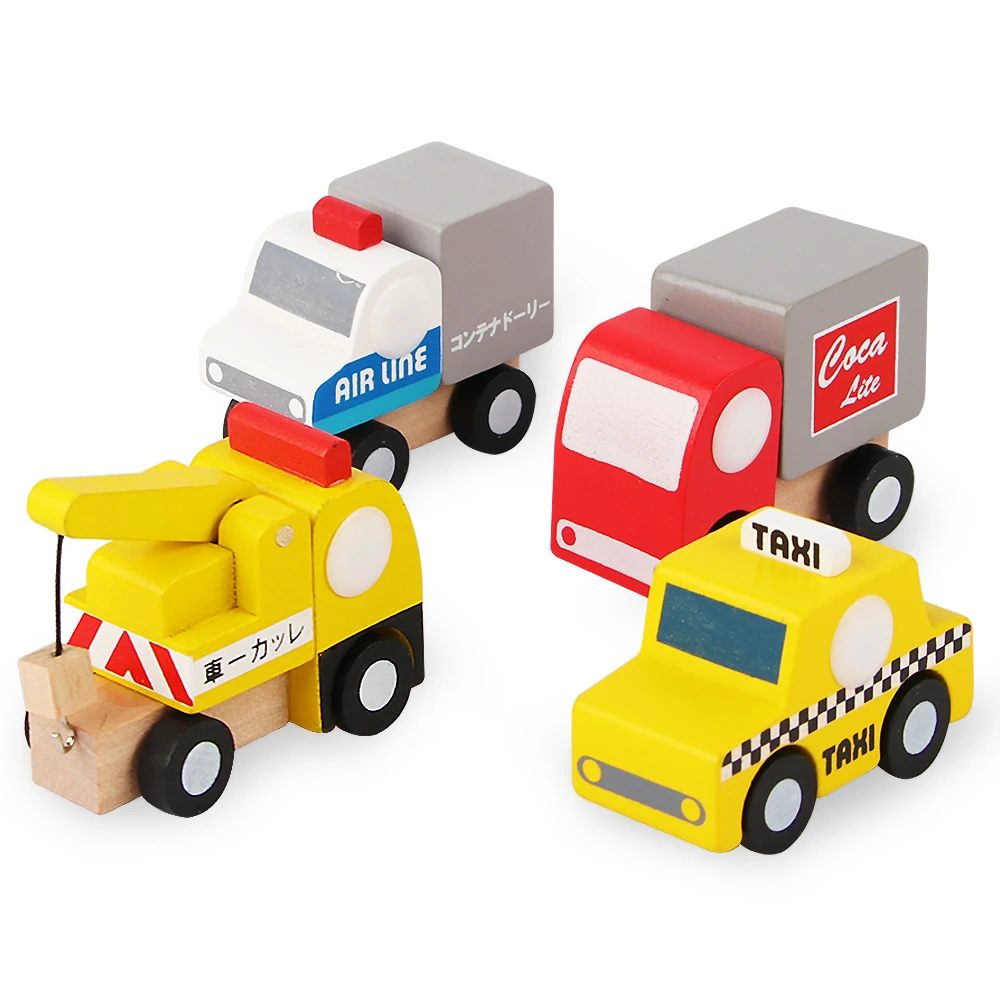 

Wood Train Plane Wood Railway Helicopter Car Truck Accessories Toy For Kids Fit Wood new Biro Tracks Gifts