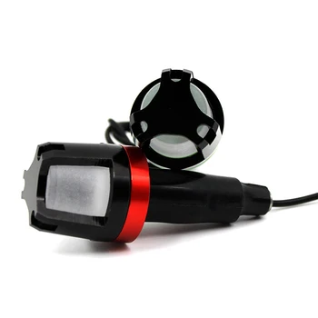 

1 Pair Motorcycle Handlebar Turn Signal Grip Bar End LED Strobe Marker Light Top
