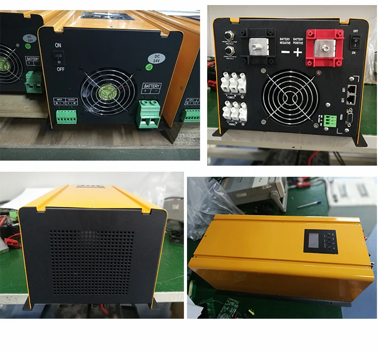 8000 Вт/8000VA/8KW/8KVA 48VDC к 230VAC Однофазный Инвертор Чистая синусоида/Зарядное устройство