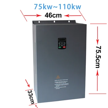 

380v AC 4kw 5HP VFD Variable Frequency Drive VFD Inverter 3 Phase Input 3 Phase Output Frequency inverter spindle motor
