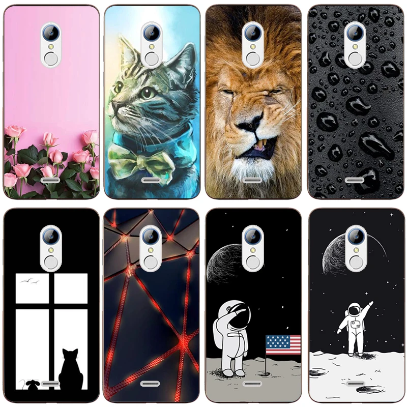 

Patterned Case for ZTE V5 Pro Soft TPU for ZTE Blade V580 Case Phone Back Cover for ZTE Blade X9 Case