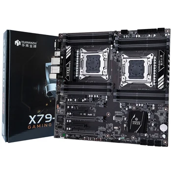 

HUANANZHI X79-16D Motherboard Intel Dual CPU LGA 2011 E5 2689 2670 V2 DDR3 1333/1600/1866MHz 515GB NVME SATA3 USB3.0 E-ATX