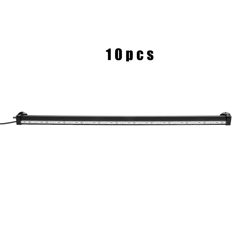 10pcs 56CM Горячий светодиодный воздушный круглый аквариум свет аквариума 56 см 61 см Водонепроницаемый подводный с пультом дистанционного управления L5#4 - Цвет: 10pcs 56CM