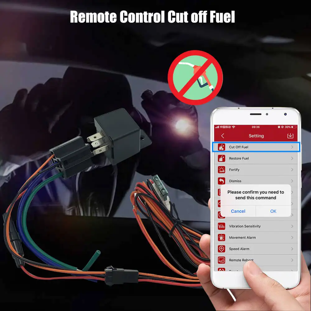 IK720 RELAY GPS TRACKER With ACC detection  (10)