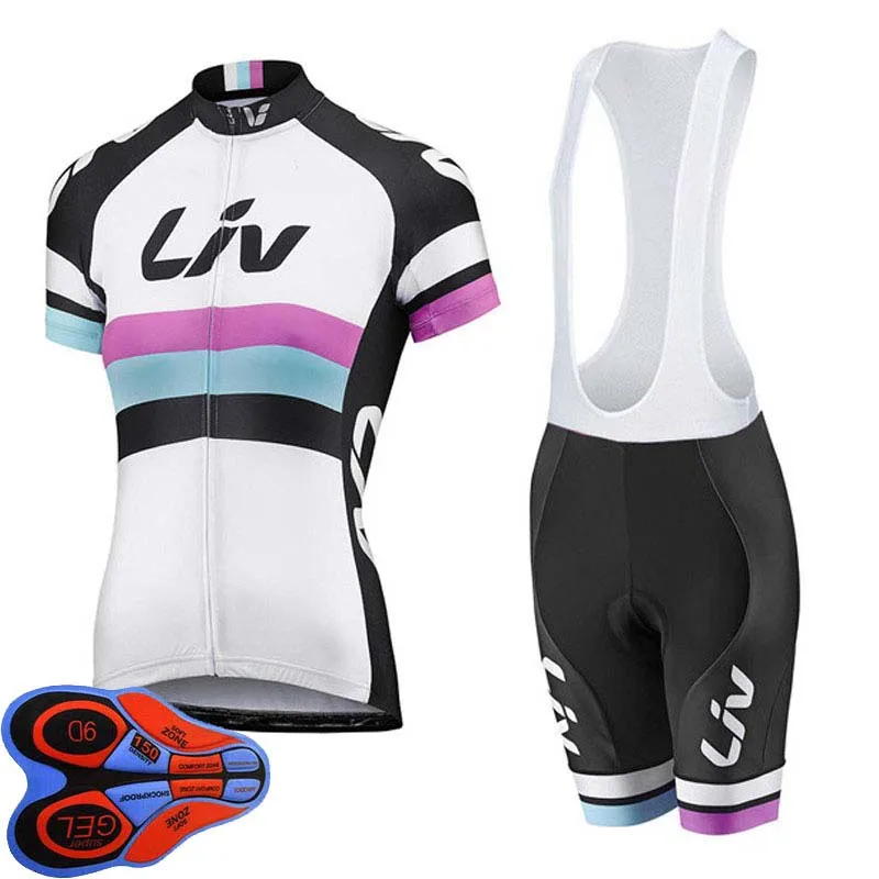 LIV Pro Велоспорт Джерси набор женщина MTB велосипед одежда летняя велосипедная Одежда Набор для велоспорта Maillot Conjunto Ropa Ciclismo