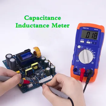 

New Mini LCD Backlight Capacitance Meter Tester Digital Profesional Digital Inductance Meters Tester Analog Device A6013L A6243L