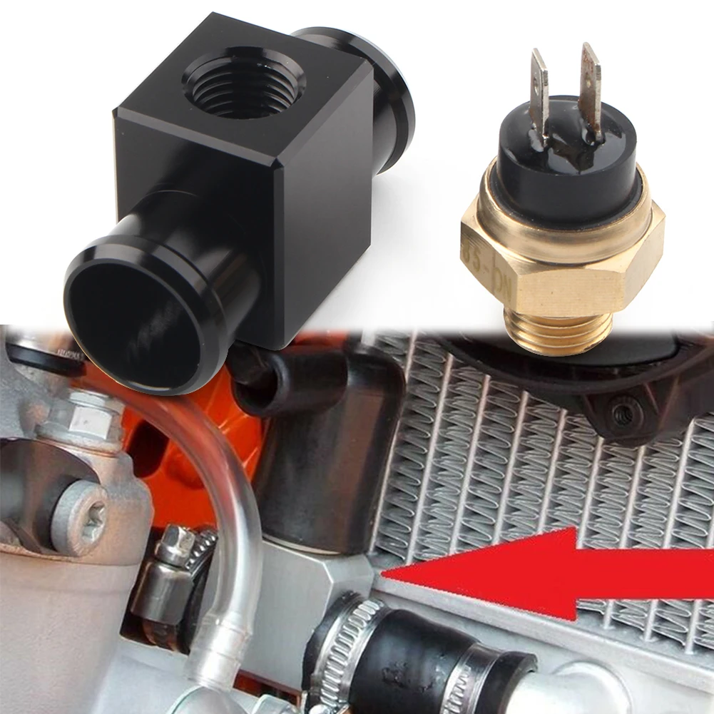 

Вентилятор радиатора для мотоцикла, 22 мм, для Yamaha Kawasaki Honda 125-530 Exc Excf, черный