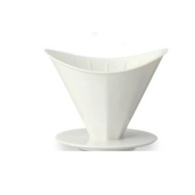 2-4cups-White Filter Японский стиль, 2 чашки, ручная капельная кофейная чашка с фильтром, кофейная чашка с блюдцем, керамическая кофейная кружка, чашка эспрессо - Цвет: 2-4cups-White Filter