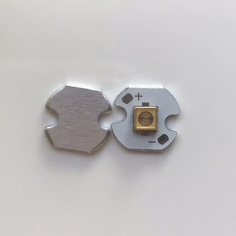 High Quality 0.5W UVB LED 290nm 295nm 300nm with 8mm PCB Light Boards
