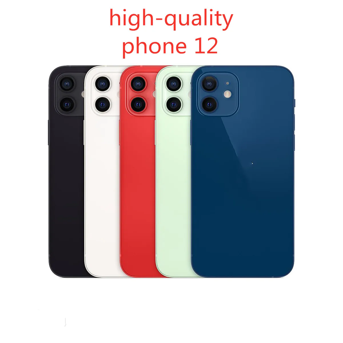 Quality 1:1 TOY Dummy Model For iphone 12 Fake Phone Only Display Non-Working phone color screen black |