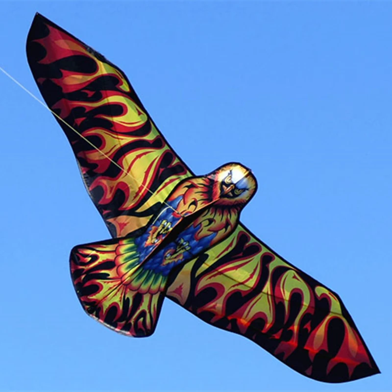 

Free Shipping wholesale kites 20pcs/lot 1.6m eagle kite fly Outdoor Fun Sports wei kites factory ripstop nylon reel line kaixuan