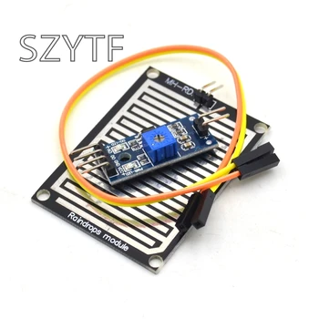 

3.3-5V Rain Raindrops Detection Sensor Rain Module Weather Humidity Module