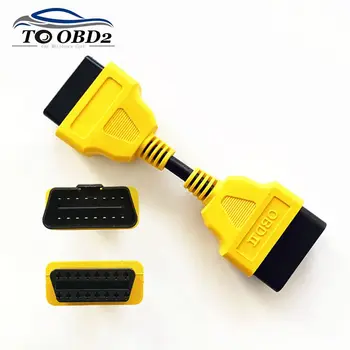 OBD2 16Pin мужского и женского пола удлинитель Кабель Разъем 13 см OBDII 16 контактный разъем OBD 2 Адаптер совместим для ELM327 диагностический разъем OBD2 16Pin мужского и женского пола удлинитель Кабель Разъем 13 см OBDII 16 контактный разъем OBD 2 Адаптер совместим для ELM327 диагностический разъем