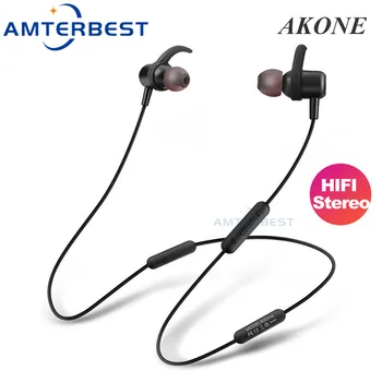 

AMTERBEST AKONE Wireless Bluetooth Earphones Stereo Sweatproof Earbuds Sports Headphones Noise Cancelling Headsets for Phones