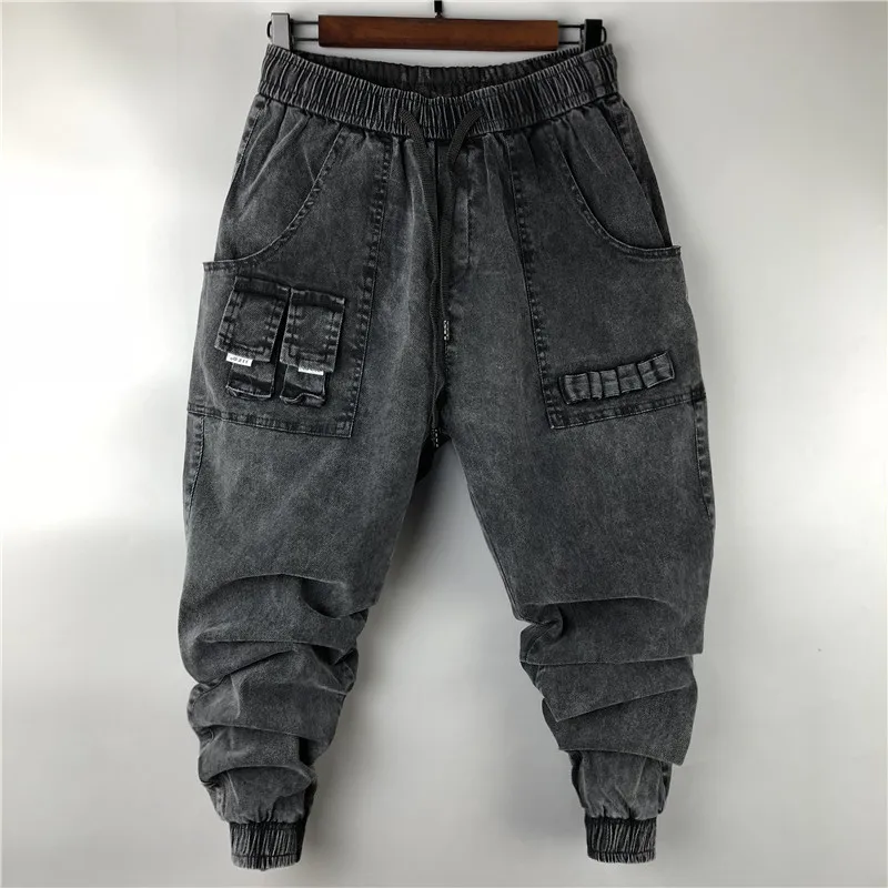 oval seak calças jeans compridas calças tipo high street hip comprimento de moletom em roupas primavera tamanho grande