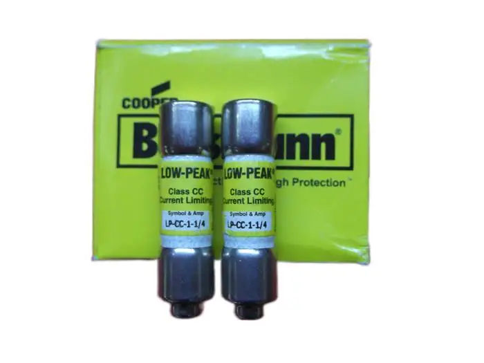 

10PCS LP-CC1-1/4 LOWPEAK BUSSMANN10X38 delay 1.25A fuse quality goods in the United State