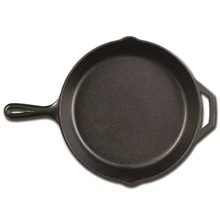 Kitchen Stovetop Oven Use Pre-seasoned Cast Iron Skillet with Silicone Hot Handle Holder