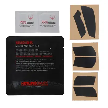 

Original Hotline Games Mouse Skates Side Stickers Sweat Resistant Pads Anti-slip Tape For Logitech G403 G603 G703 Mouse C90F