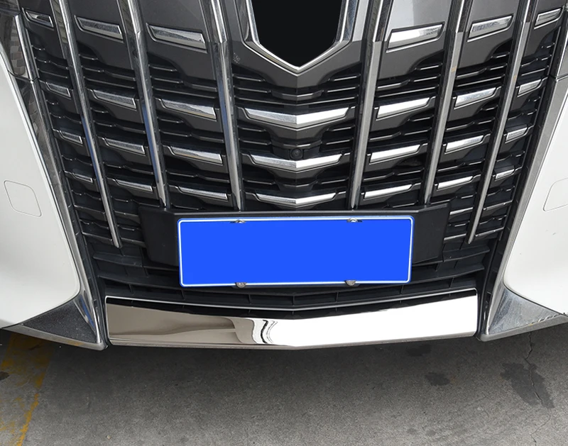 Для Toyota Alphard AH30- аксессуары для автомобиля из нержавеющей стали, защита переднего бампера, защитная накладка, накладка