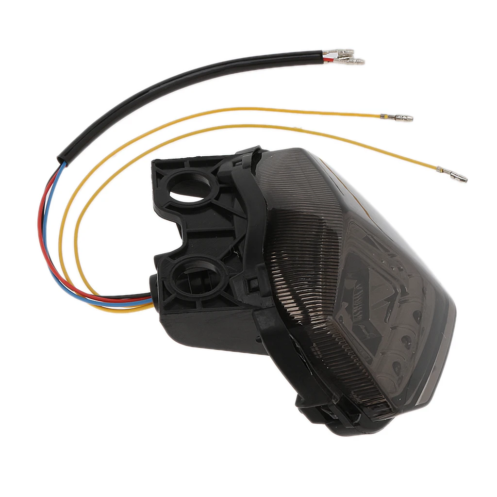Tail Turn Signals Integrated Light Smoke For 08-12 KAWASAKI Ninja 250R EX250
