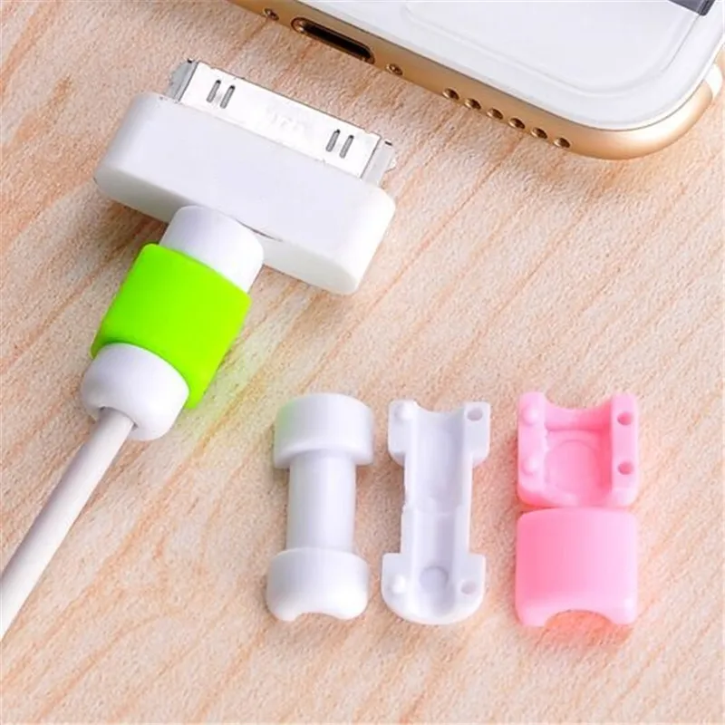 10 шт. милый протектор для кабеля наушников для iPhone/samsung/huawei/Xiaomi USB зарядное устройство кабель Обложка Клип протектор де Кабо EEMIA