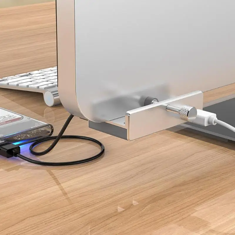 ORICO usb-хаб алюминиевый внешний 4 порта USB 3,0 Usb разветвитель с 10-30 мм регулируемым зажимом для Macbook Air ноутбук ПК Компьютерные концентраторы