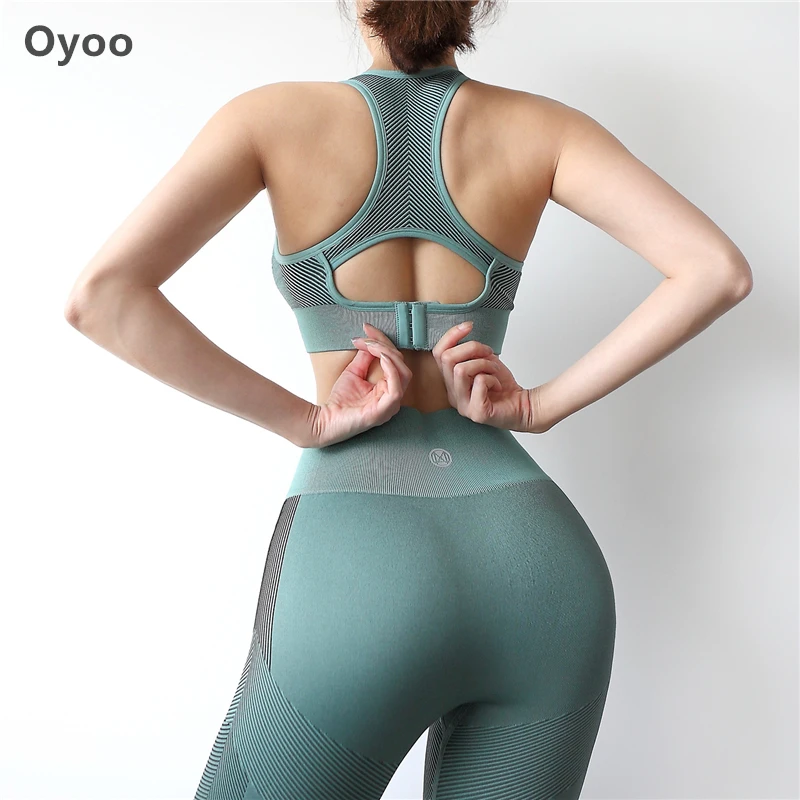 Комплект из 2 предметов Oyoo Женский компрессионный спортивный костюм комплект для
