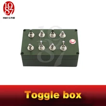 Комната побега реквизит коробка переключения реальной жизни камерная игра все переключается в правильных направлениях, чтобы разблокировать побега takagism игры jxkj1987