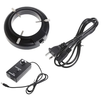 

56 LED Adjustable Ring Light illuminator Lamp For STEREO ZOOM Microscope