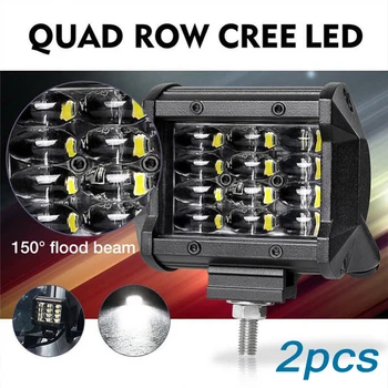 

Set LED Work Lights SUV 1 Pair 6000K DC 9-30V Replacement Bulbs 120 Degree
