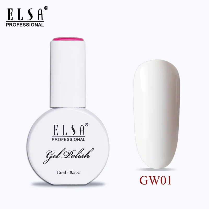 GW51 Elsa 15 мл УФ-гель для ногтей Топ УФ светодиодный Гель-лак для ногтей Гибридный 120 цветов впитывающий Гель-лак для ногтей - Цвет: GW51