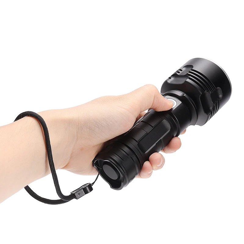 Lâmpada de Carregamento Acampamento ao ar Tocha à Prova Água para a Pesca Super Brilhante Lanterna Livre Led Dwaterproof Patrulha Segurança Ciclismo P70 Usb 8 High Quality Esporte e Lazer