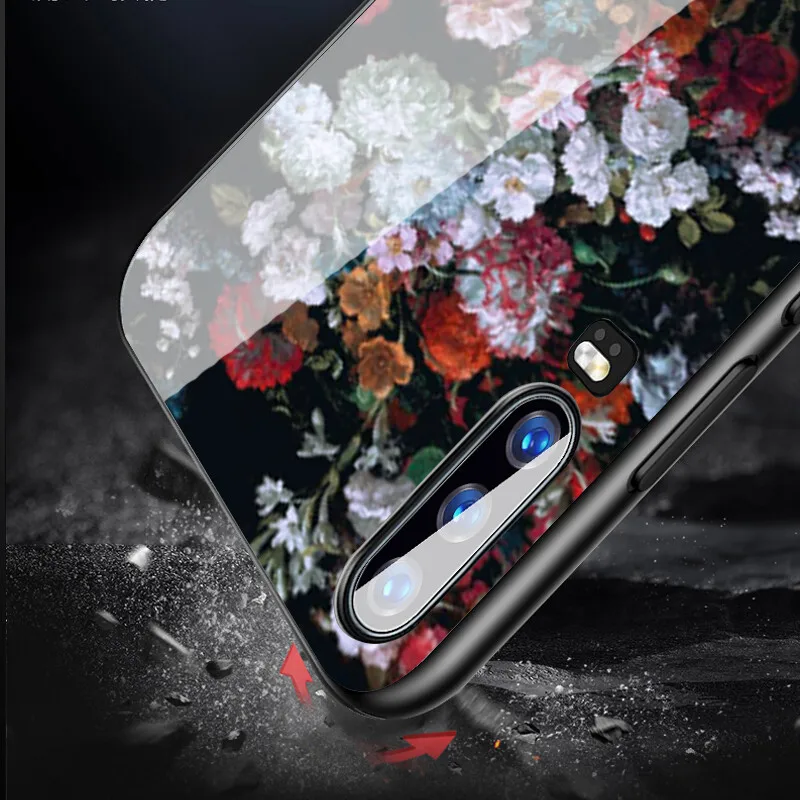 Модные чехлы с рисунком для huawei P30 P20 Lite для huawei mate 20 Lite P Smart Z Nova 3 Honor 9 10 Lite 8X чехлы с закаленным стеклом