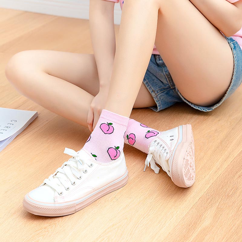 Colorful Fruit Socks