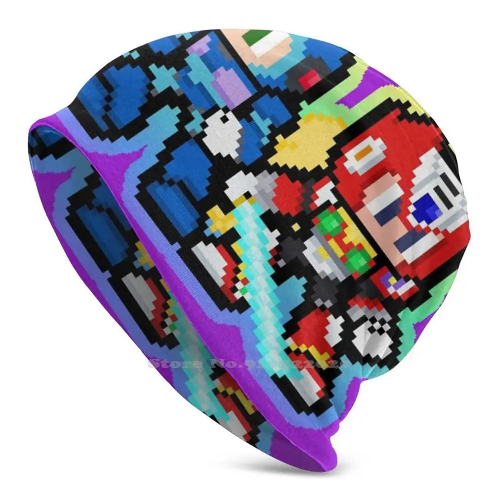 Mega Man X Maverick Hunters Berretto Unisex Cappelli Sottili Antivento Per Uomo Donna Bambino Mega Man X Mega Man Megaman X Megaman Zero