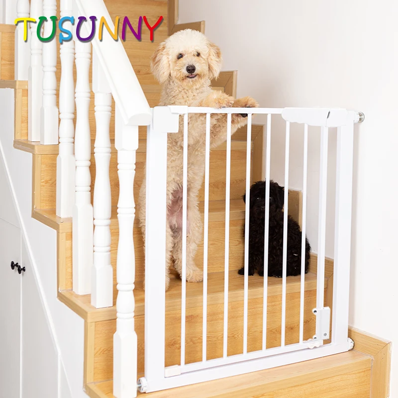 TUSUNNY защитные ворота для детей лестницы двери собак забор Безопасные дверей