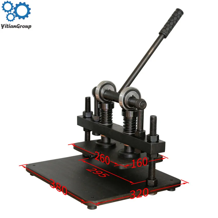 

Manual Die-cutting Machine Punch Knife Die Plane Stamping Machine Leather Cutting Machine Die Embossing Cutter 26x16cm