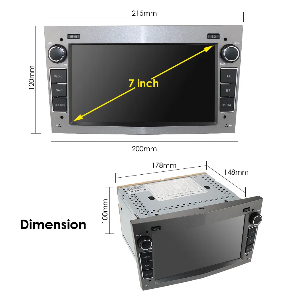 Android 9,0 4 ядерный ips экран DSP 2 DIN Автомобильный gps для opel Vauxhall Astra H G J Vectra Antara Zafira Corsa dvd-плеер