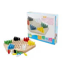 Ensemble de jeu familial de dames изложению en hexagone traditionnel le плюс ноутбуки