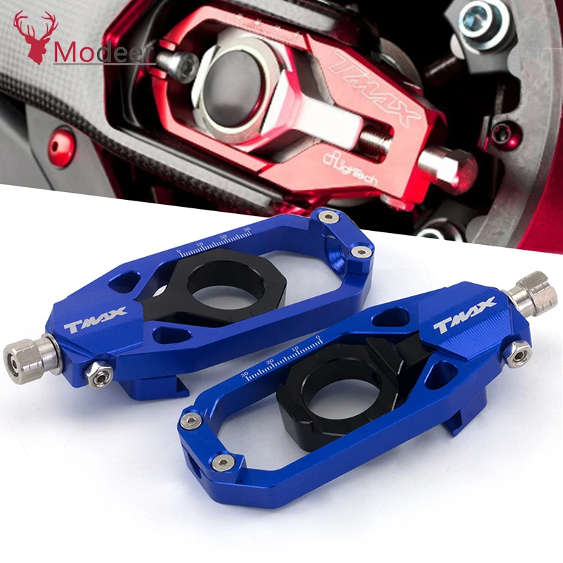 Rear Axle Chain Adjusters Tensioners Catena Motorcycle Billet