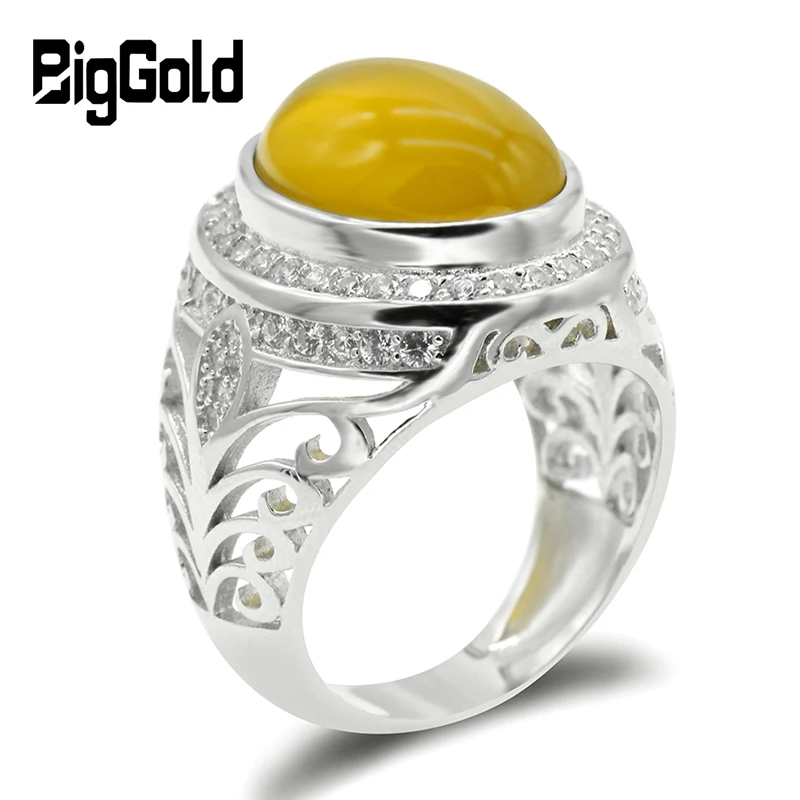 Latest Silver Ring | Feroza Silver Ring design for Men | razik jewelleries