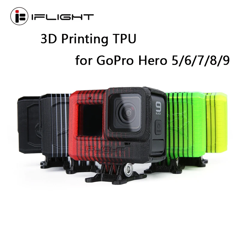 Iflight 3d Printing Tpu Adjustable Angle Gopro Hero 5 6 7 8 9 Camera Mount With Lens Cover Nd8 Filter For Fpv Drone Parts Accessories Aliexpress Iflight 3d Printing Tpu Adjustable Angle Gopro Hero 5 6 7 8 9 Camera Mount With Lens Cover Nd8 Filter For Fpv Drone Parts Accessories Aliexpress